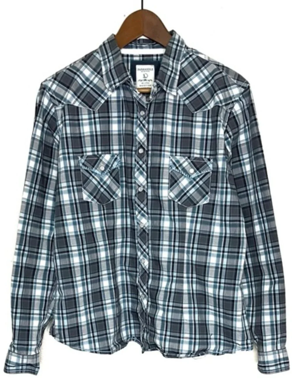 Panhandle Rough Stock Western Snap Shirt